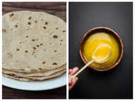 The tradition of applying ghee on roti: Is it healthy?