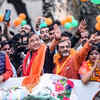 In pics: Campaigning gets intense for MCD polls in Delhi
