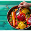 ​Soaking vegetables