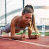 Rainbow plank and goblet squat