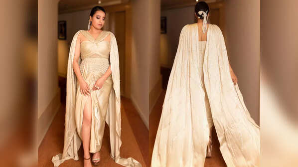 Red carpet closing look