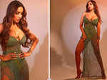 Malaika Arora slays in shimmery green outfit