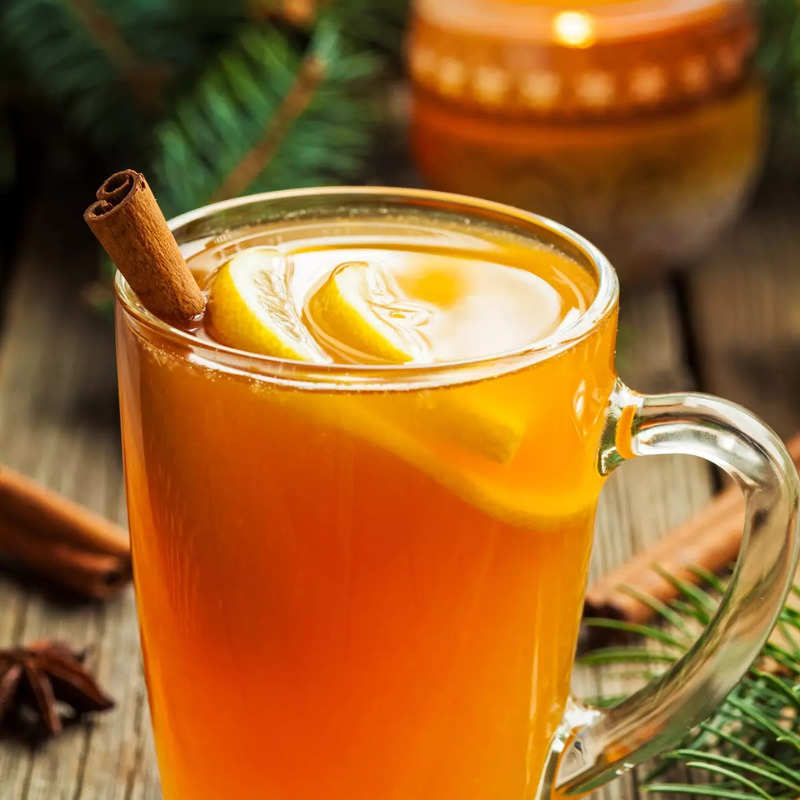 Spiced Hot Apple Toddy with Tea - A Grateful Meal