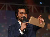 The mega-powerstar of Telugu cinema Ram Charan won the “The Future Of Young India” award