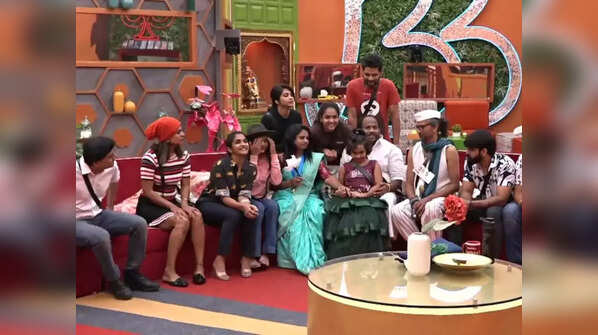 Aryavardhan's reunion with wife and daughter