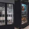A fancy bar cabinet