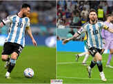 FIFA 2022: Lionel Messi surpasses Diego Maradona's record in World Cup knockout clash, see pictures