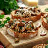 ​Mushroom toast