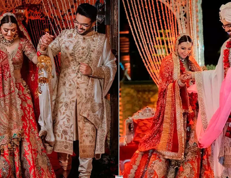 Hansika Motwani shares first pictures from her intimate wedding with Sohael Khaturiya