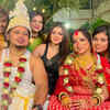 Article image for: <i class="tbold">sohini guha roy</i>, Chandni Saha, Misty Singh attend friend Ayeashrya Chatterjee’s wedding; see pics