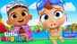 English Nursery Rhymes: Kids Video Song in English 'Play Nice at the Pool'