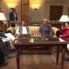 Himachal Pradesh | State in-charge Rajeev Shukla & supervisors Bhupinder Hooda, Chhattisgarh CM Bhupesh Baghel holds meeting with HP Congress chief Pratibha Singh and other leaders at a hotel in Shimla.