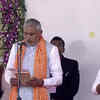 BJP leaders Harsh Sanghavi and Jagdish Vishwakarma take oath as ministers in the Gujarat cabinet