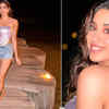 Article image for: Janhvi Kapoor sets the internet on fire in lilac sequined tube top and denim shorts during her Maldives vacation