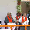 Union ministers Amit Shah and Rajnath Singh, along with others attended the oath ceremony of Bhupendra Patel