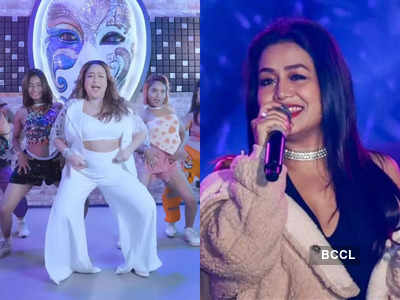 Times when Neha Kakkar was trolled for using short-heighted background  dancers, moaning on stage instead of singing and more | The Times of India