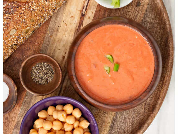 Chickpea Carrot Soup