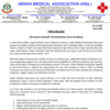 The Indian Medical Association alerts and appeals to the public to follow Covid appropriate behaviour with immediate effect.