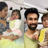 Article image for: Charu and Rajeev co-parenting Ziana