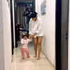 Charu took Ziana to meet her father