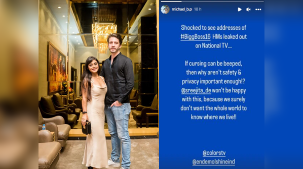 BB16 Sreejita De’s address leaked, fiance Michael questions channel for safety