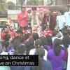 Article image for: Residents sing, dance at Marine Drive on <i class="tbold">Christmas</i>