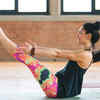 ​Naukasana or boat pose