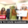 Article image for: UP: CM Yogi Adityanath distributes aid to the families of 53 <i class="tbold">journalist</i>s who died during Covid-19