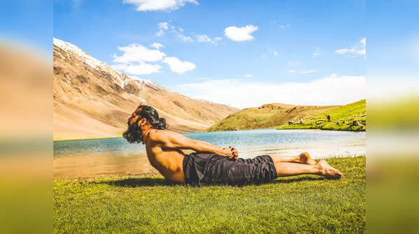Sarpasana - snake pose