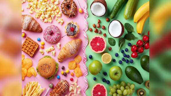 Switching to a planned diet for weight loss