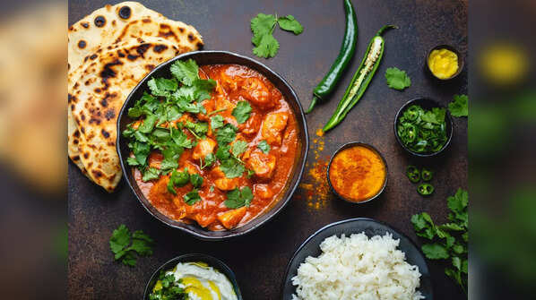 Gobi chicken masala for lunch