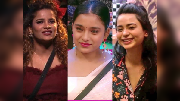 Sumbul Touqeer commenting on Soundarya Sharma's cosy moment