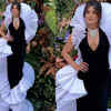 ​Priyanka Chopra’s ruffled Robert Wun evening gown in Paris