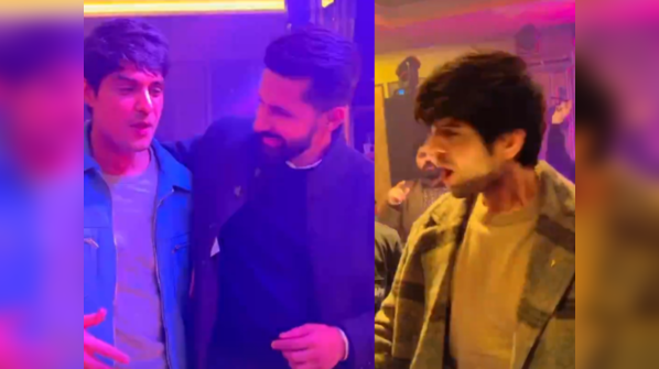 Ravie Dubey and Sargun Mehta's grand celebration with Team Udaariyaan