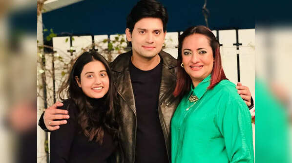 With the lovely ladies