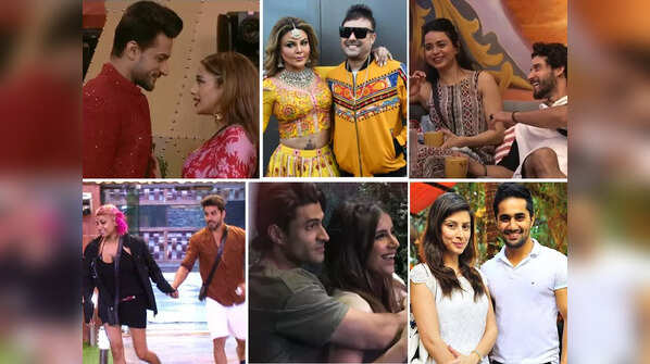 Here's a list of Bigg Boss couples who were accused of faking love for cameras