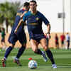 Article image for: Cristiano Ronaldo joins Saudi Arabia club <i class="tbold">al nassr</i>, pictures of the footballer with CR7 jersey go viral