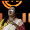 Judges and contestant Dyuti Banerjee ‘nok-jhok’