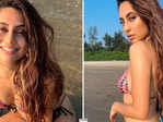 Bikini-clad Anusha Dandekar drops stunning pictures from her beach vacation