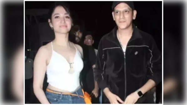 Tamannaah and Vijay attend Diljit Dosanjh's concert