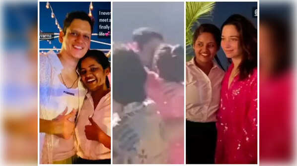 Tamannaah and Vijay spotted kissing in viral video
