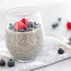 Chia pudding for a quick meal