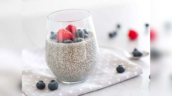 Chia pudding for a quick meal