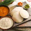 Dal idli with coconut chutney