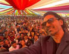 In Pics: Arjun Rampal joins as a chief guest as 67 couples married at a mass wedding event in Vadodara!