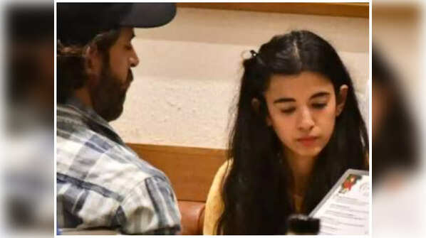 Hrithik Roshan and Saba Azad