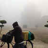 Dense fog at Delhi's Lodhi Garden