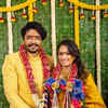 Article image for: <i class="tbold">vasishta</i> Simha & Hariprriya make it official, share engagement pictures with fans