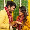 Article image for: <i class="tbold">vasishta</i> Simha & Hariprriya make it official, share engagement pictures with fans