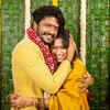 Article image for: <i class="tbold">vasishta</i> Simha & Hariprriya make it official, share engagement pictures with fans
